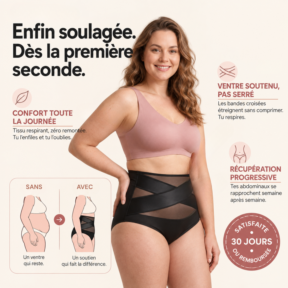 La culotte enveloppante Étreinte 360