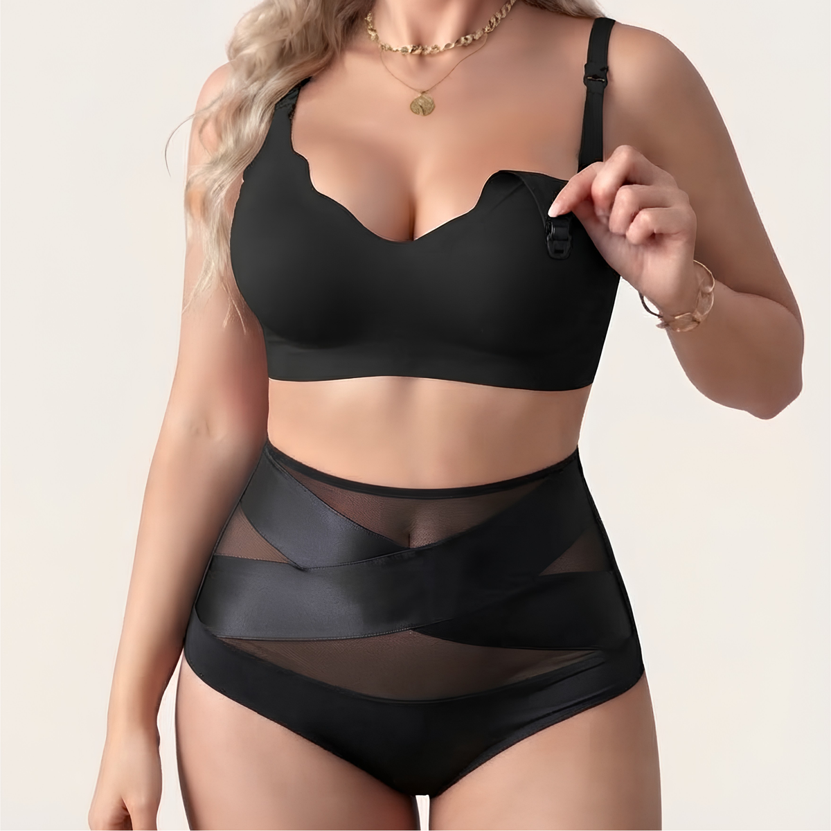 Le soutien-gorge d'allaitement seconde peau Étreinte